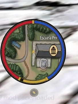 El minimapa circular del instituto